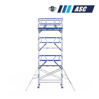 Torre móvil INDUSTRIAL ASC 135x250 8m altura de trabajo