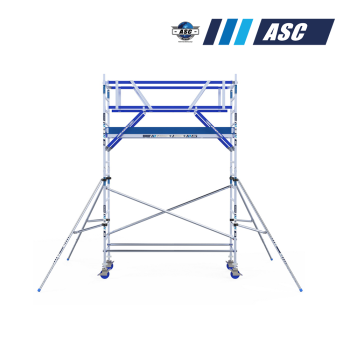 Torre móvil INDUSTRIAL ASC 90x305 5,20 m altura de trabajo