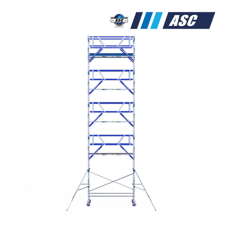 Torre móvil INDUSTRIAL ASC 90x305 11,20 m altura de trabajo