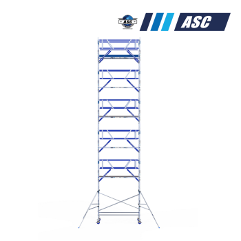 Torre móvel INDUSTRIAL ASC 90x305 13,20 m de altura de trabalho