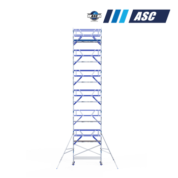 Torre móvel INDUSTRIAL ASC 90x305 14,20 m de altura de trabalho