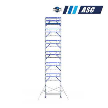 Torre móvel INDUSTRIAL ASC 90x305 15,20 m de altura de trabalho