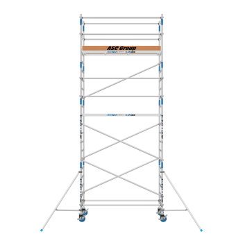 Andaime móvel Premium PRO 90x250 7,20 m de altura de trabalho