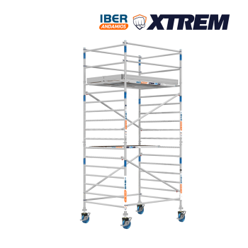 Torre de andamio móvil INDUSTRIAL 150x250x620