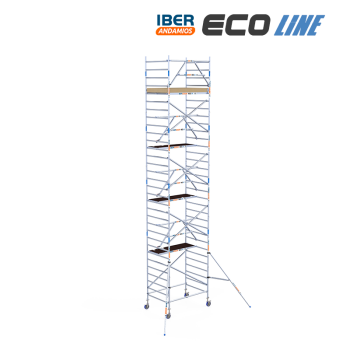 Torre de andamio móvil 135x190x1020 m | LÍNEA ECO EXTRA