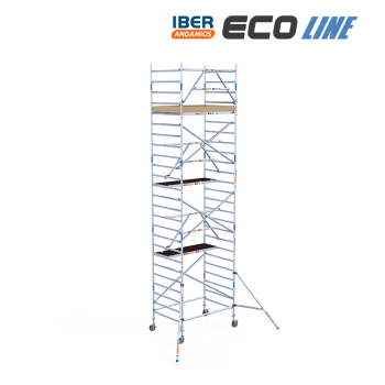 Torre de andamio móvil 135x190x820 m | LÍNEA ECO EXTRA