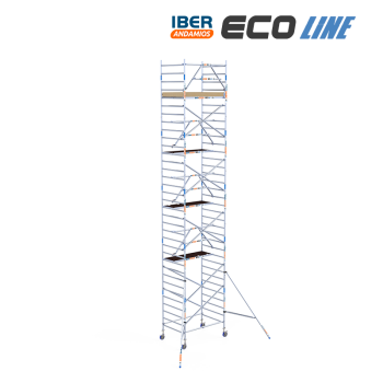 Torre de andamio móvil 135x190x1120 m | LÍNEA ECO EXTRA